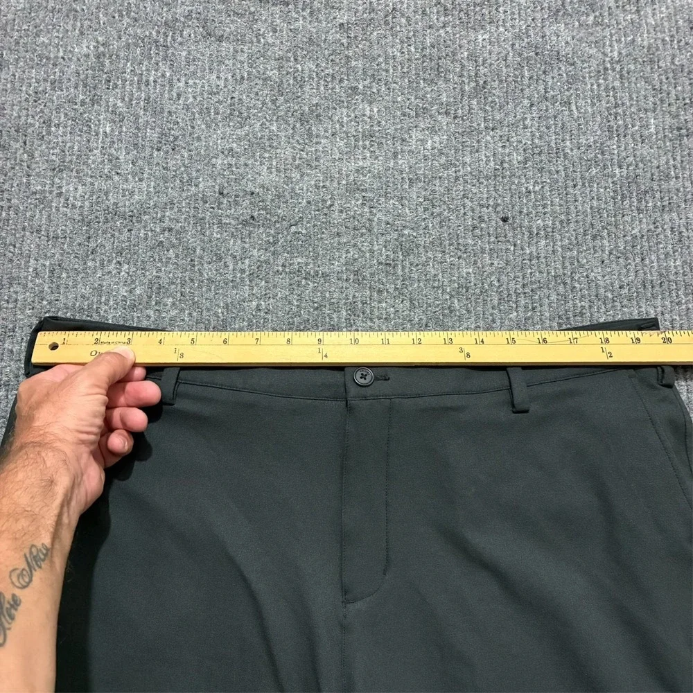Adidas Climalite Mens Chino Shorts‎ Size 38 Black Polyester Outdoor High Rise